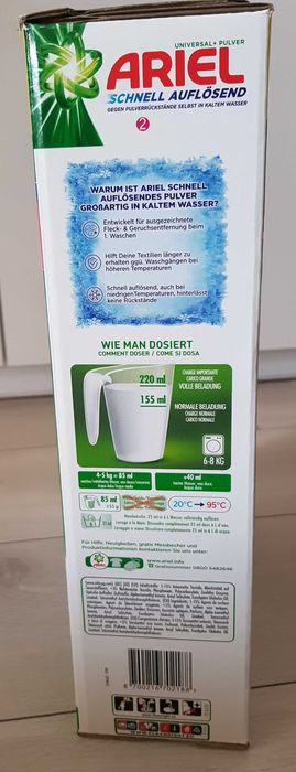 Ariel proszek do prania 4 kg. uniwersalny