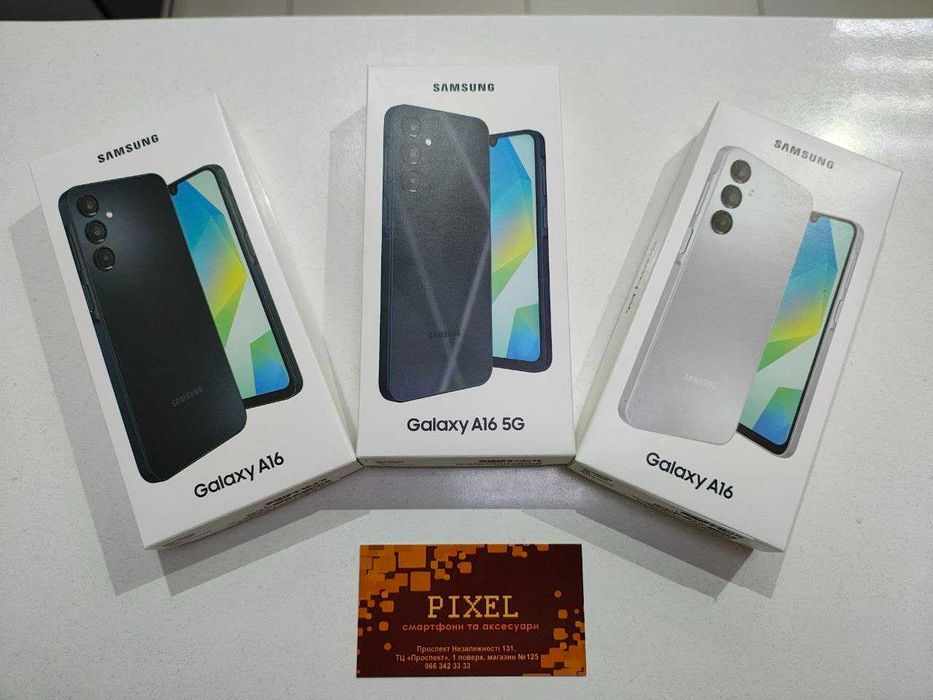 New Samsung Galaxy A16 A16 5G 4/128GB Blue Black EU Global