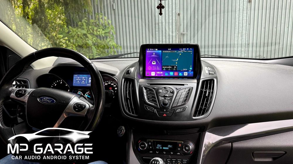 FORD KUGA II /C-MAX II  Nawigacja Android_14 4G CarPlay/AA Qled Montaż Gwarancja