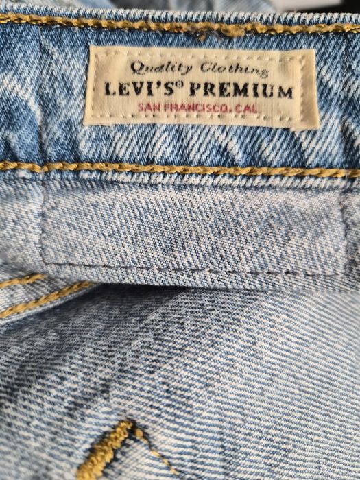 Jeansy Levi's 501 Crop Straight Leg, rozm. 27x28