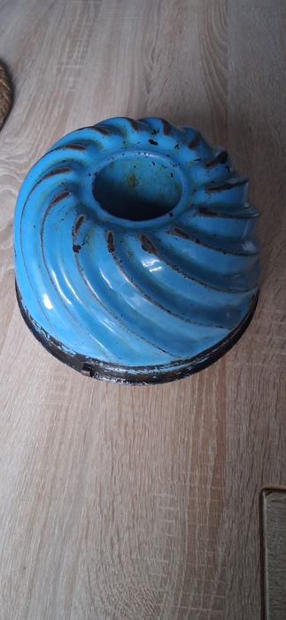 Forma do babki lata 50 te emaliowane niemiecka 20 cm antyk