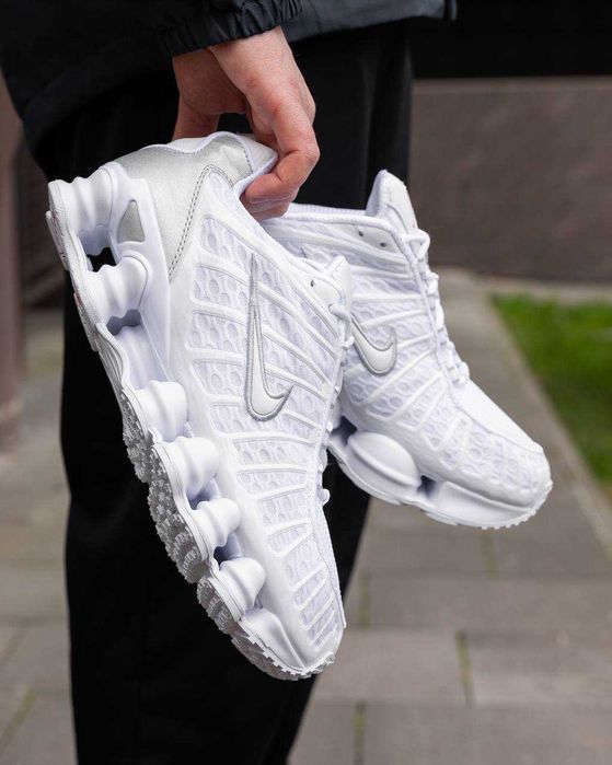 !SALE! Nike Shox TL White 36 37 38 39 40 41 42 43 44 45 46 найк шокс