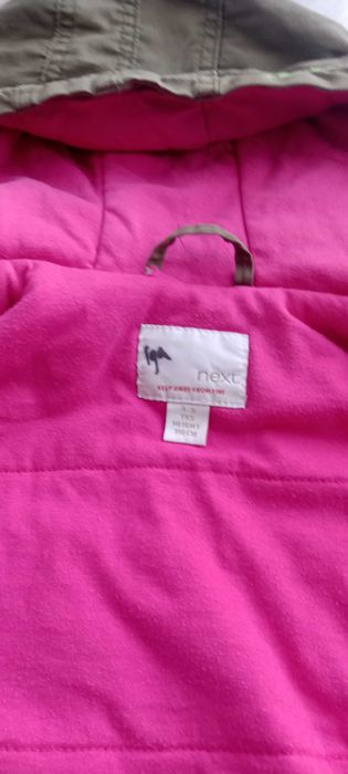 Kurtka next khaki 110cm,4/5 lat