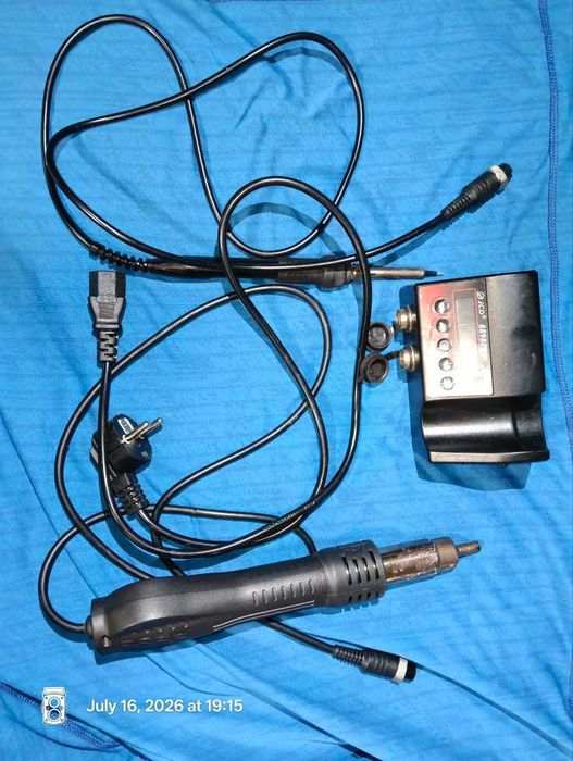 Паяльная станция JCD 8898 Pro (фен + паяльник)