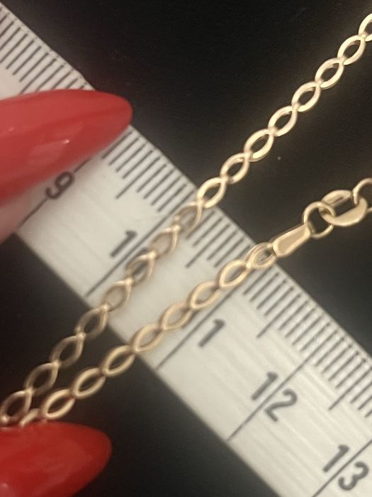 Cudny lancuszek zloto 575