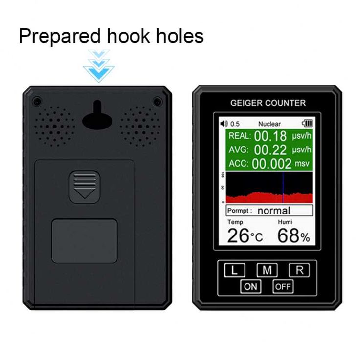 Лічильник Гейгера  BR-9B XR1 Pro счетчик Гейгера.