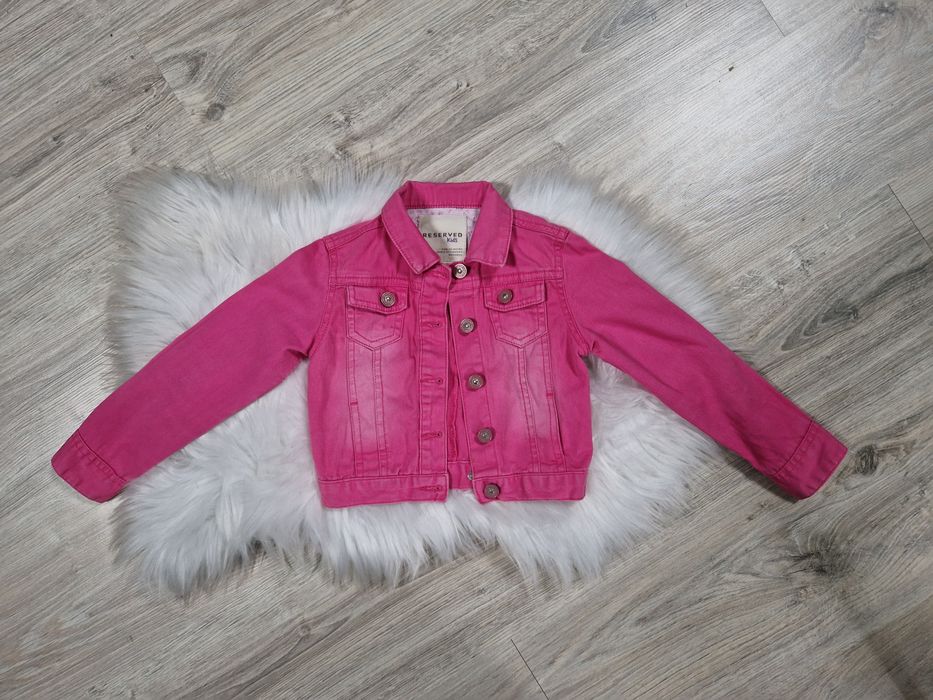 Katana kurtka jeansowa dziewczęca Reserved Kids rozmiar 98 2- 3 lata r