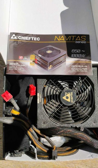 блок живлення 1000Вт Chieftec 80 Plus Gold блок 1Квт ігровий