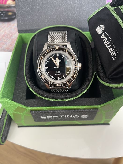 Certina DS PH 200 C0364071105001 Ceramic brand NEW full set