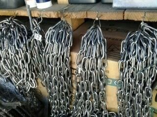 Цепи стальные (на метраж).