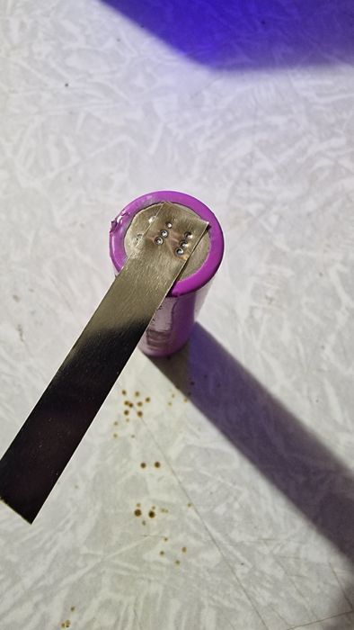 Точкова зварка на 2 імпульса.