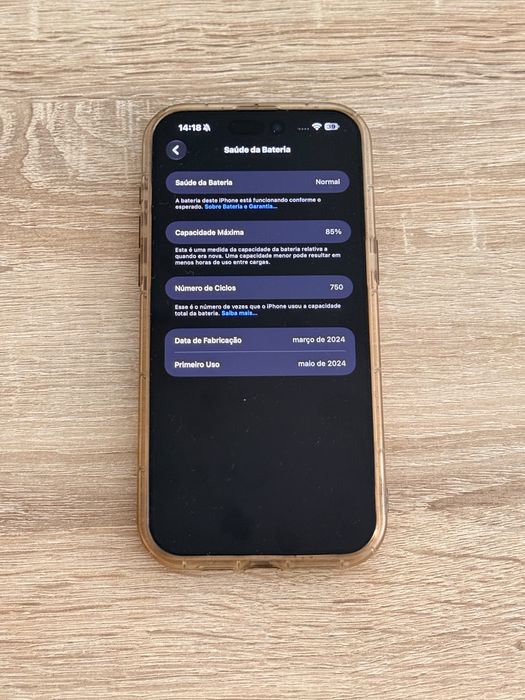iPhone 15 Pro Max 256 GB – Muito bem estimado