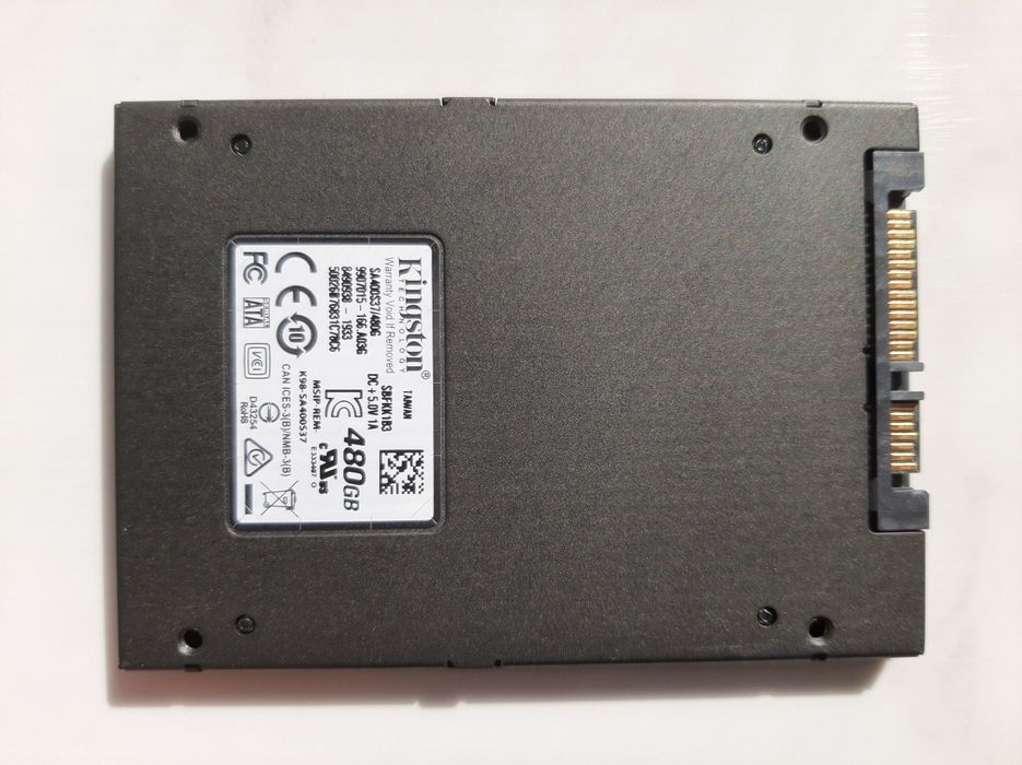 Ssd диск Kingston SA400S37/480G