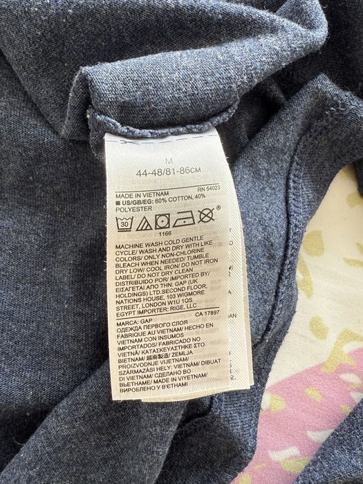 T-shirt GAP homem azul