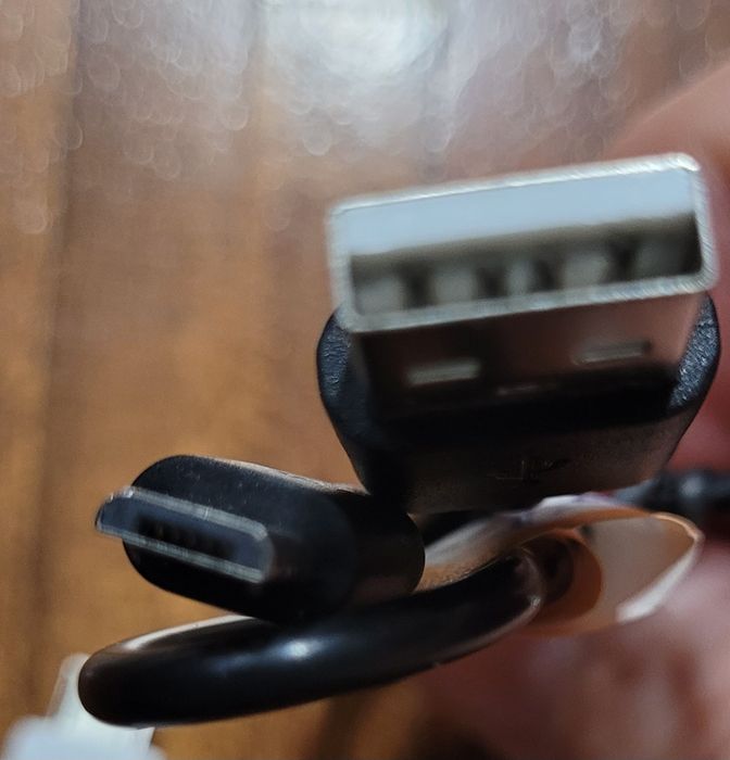 Krótki kabel USB - USB mikro