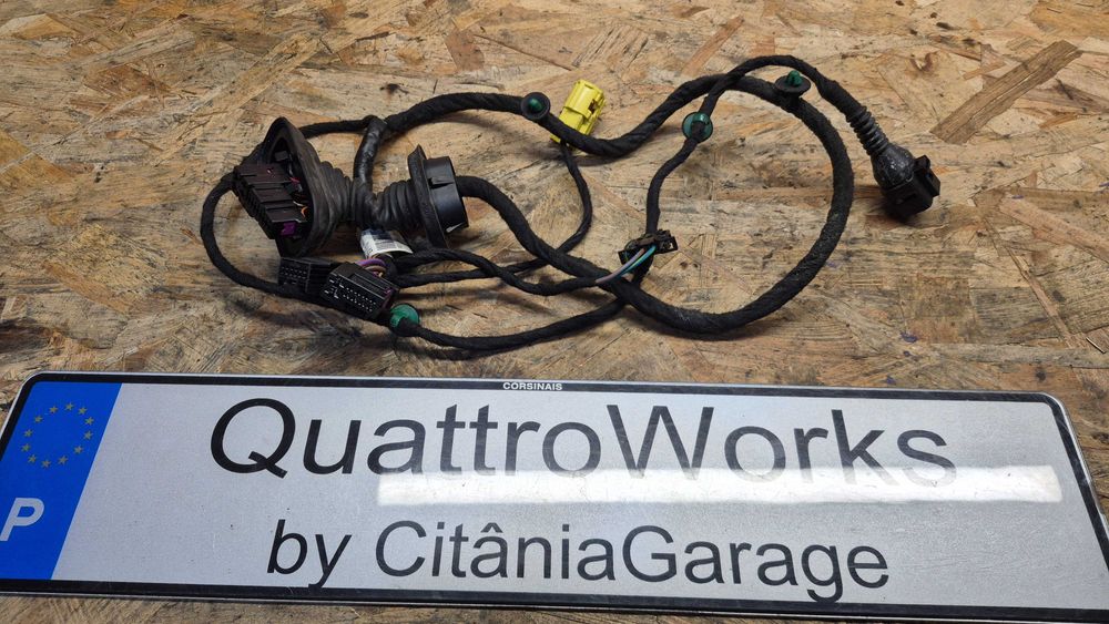 AUDI A4 B6/B7 (8E) - CABLAGEM ORIGINAL PORTA FRENTE DIREITA EXCELENTE