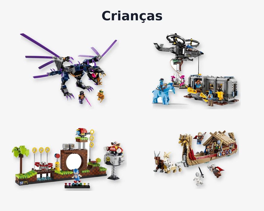 Lego (Technic;Disney;Star Wars;Marvel;Creator;Ninjago)