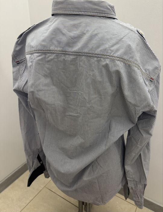 Napapijri extra koszula w kratkę XXL 100% bawełna,jak nowa, naszywki