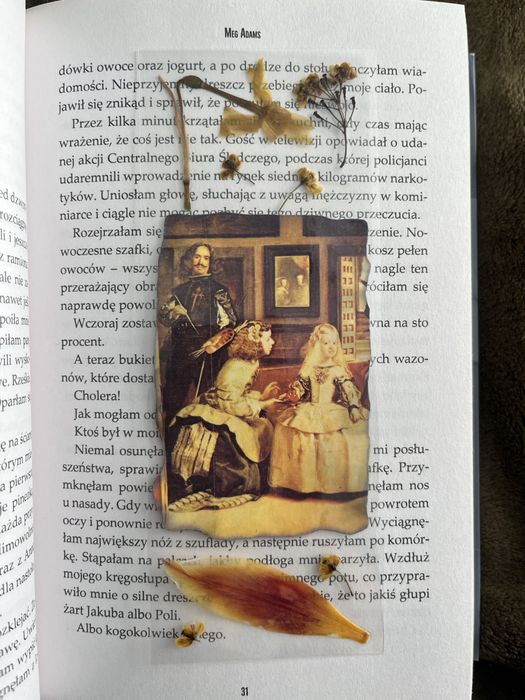 Zakładka do książki handmade