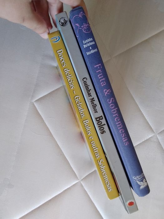 3 livros sobremesa (capa dura)