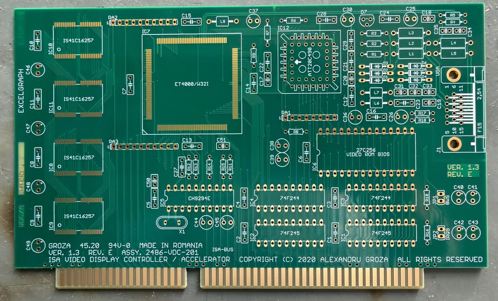 Продам платы ISA VIDEO DISPLAY controller