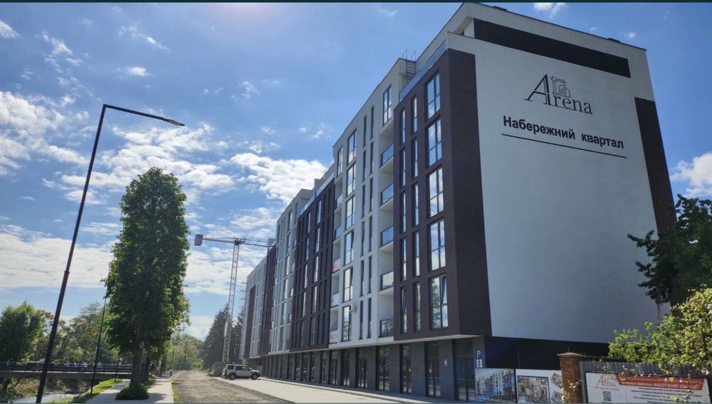 Продаж квартири . Новобудова. ЖК «Набережний Квартал». м.Свалява