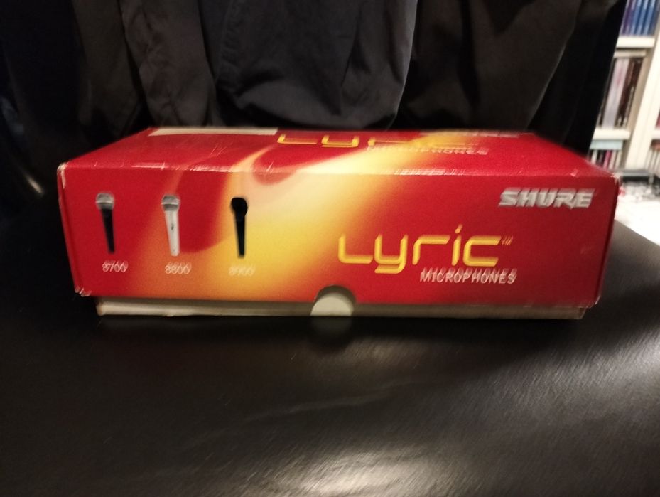 Microfone dinâmico cardióide Shure 8700. Como novo