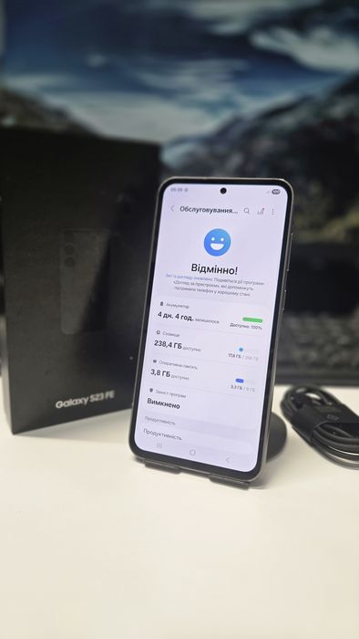 Samsung S23Fe 8/256Gb, Офіційний