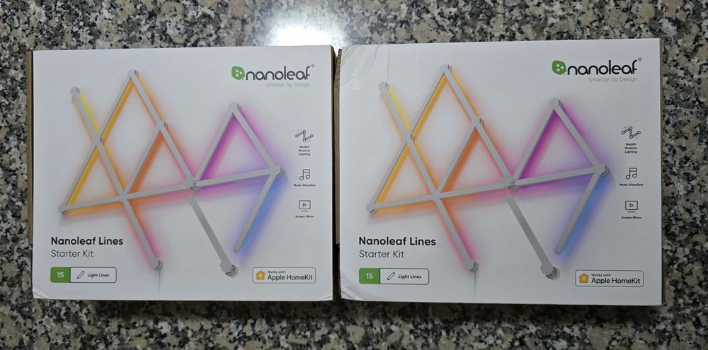 Nanoleaf Lines 60 Degrees 2x Starter Kit (15 Linhas)