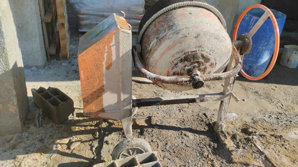 Betoneira reparação