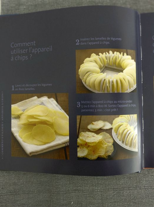 Livro de receitas de culinária - da Larousse. 
O livro foca-se em rece