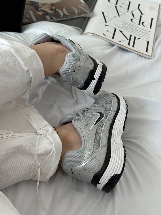 Кросівки Кроссовки Nike P-6000 Silver White Кросовки демісезон