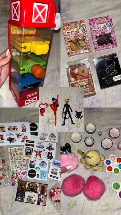 Іграшки головоломки брелки кошельки обручі безкоштовно