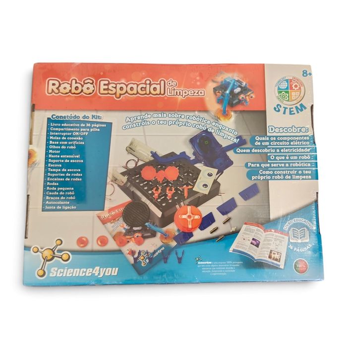 Robô Espacial de Limpeza – Science4you