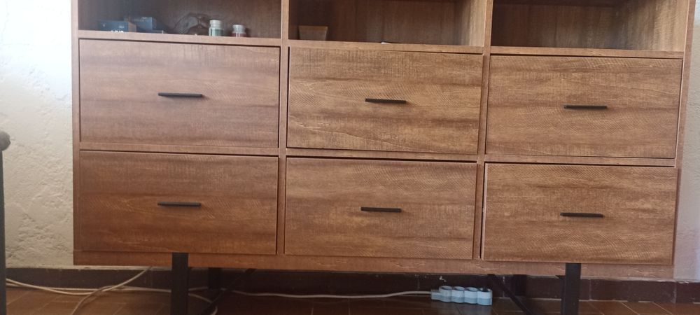 Vendo móvel de sala semi-novo .