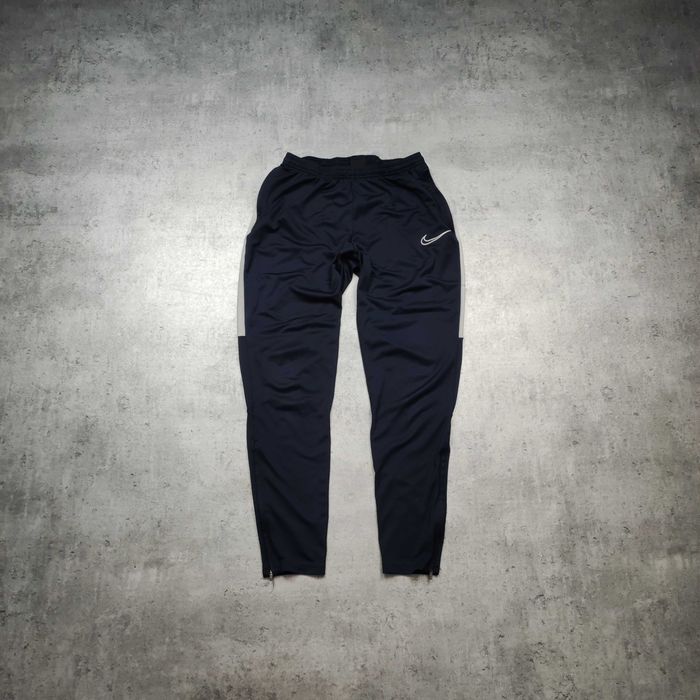 MĘSKIE Dresy Sportowe Trening Gym Active Nike Granatowe Fotbal Dri-Fit