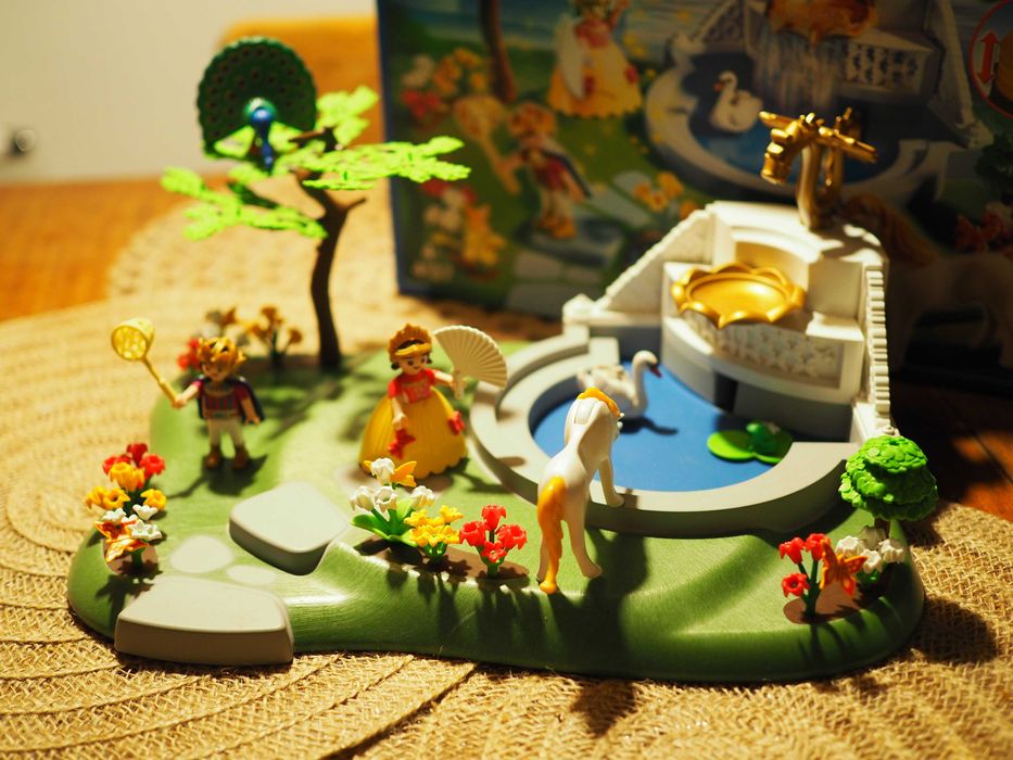 Playmobil 4137 - Baśniowa Kraina, Fontanna , jednorożec - KOMPLET 100%