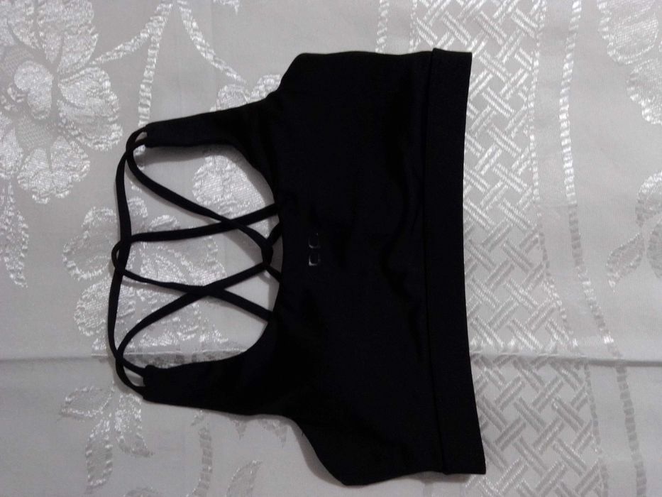 Top ginástica preto