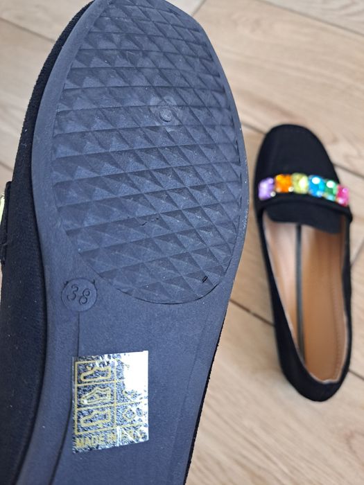 Mokasyny damskie r.38