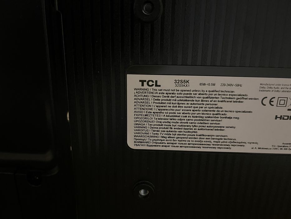 Smart tv TCL Qled 32 polegadas