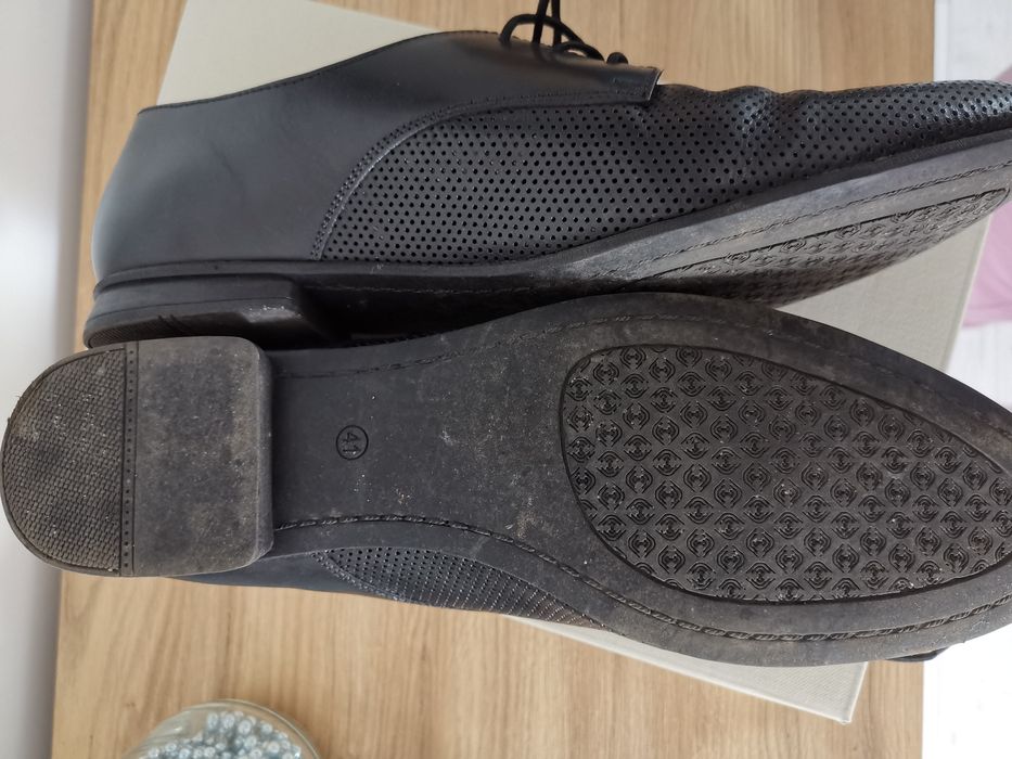 Buty damskie eleganckie Lasocki 41 czarne półbuty