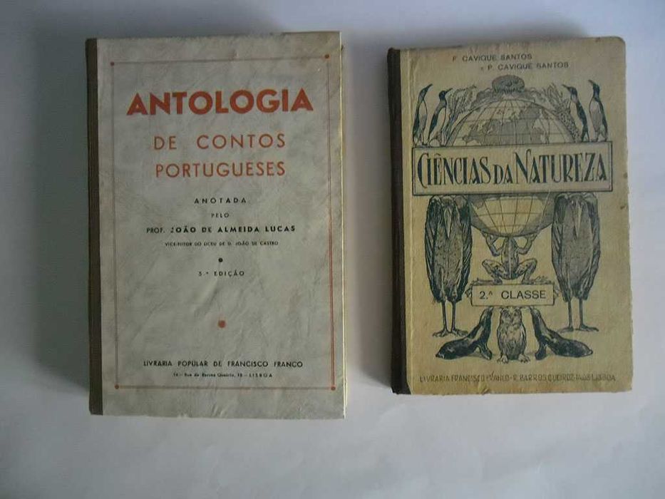 Livros Antigos - Escolares
