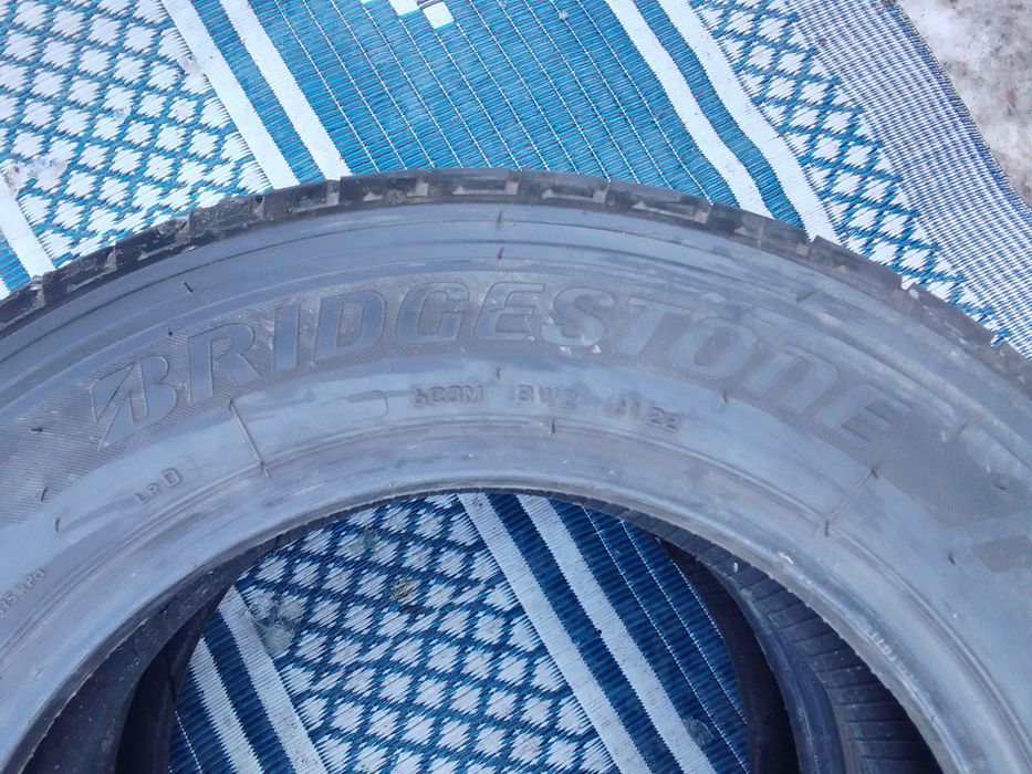 2 Opony letnie 205/65r16C BRIDGESTONE 2022r 6.5mm