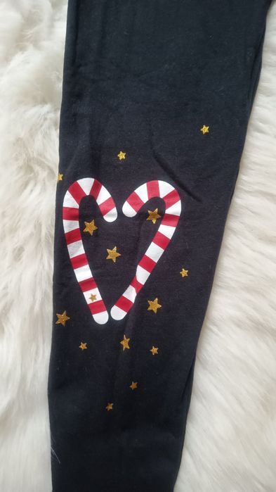 Legginsy 134 ocieplane