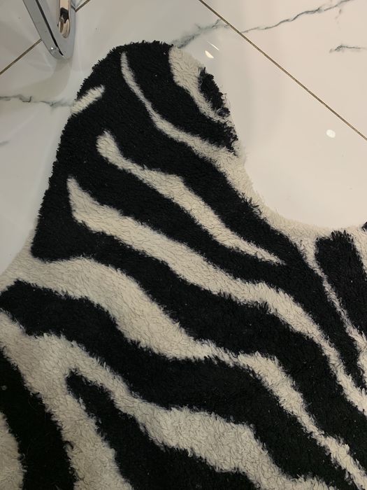 Килим килимок зебра коврик  142*155 см