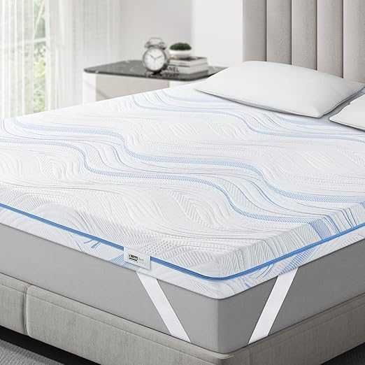 BedStory nakładka na materac H3 H4  zimna pianka żelowa 180x200x10 cm