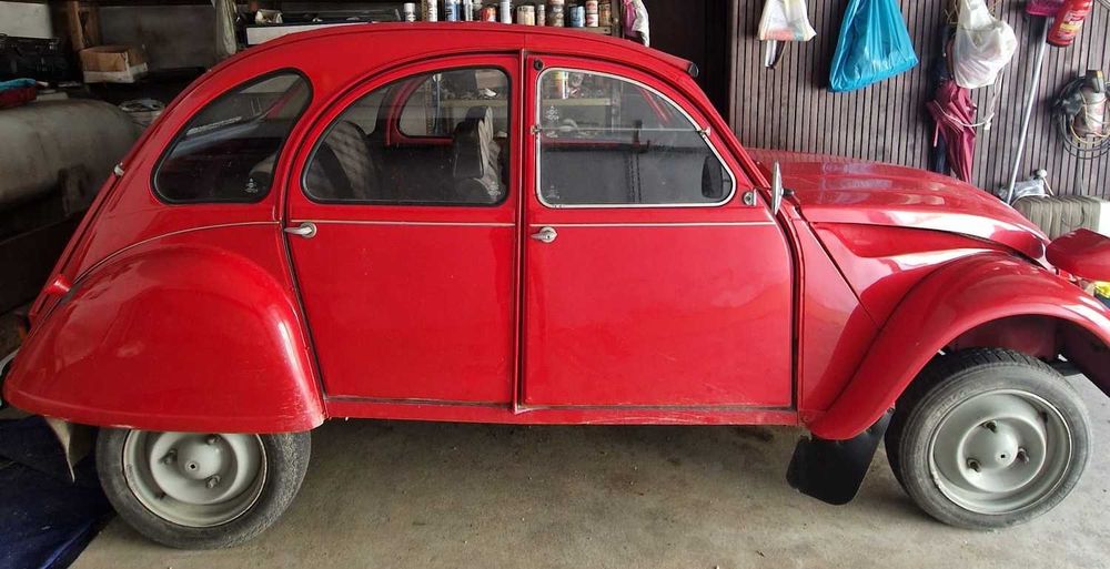 Citroen 2CV 6club de 1987 vermelho
