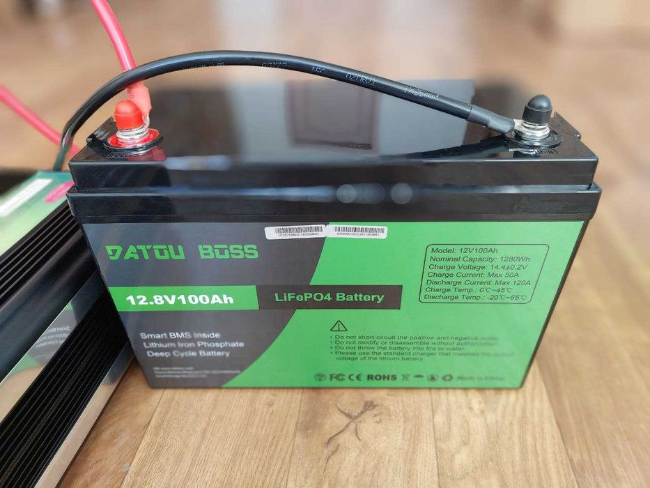 Аккумулятор LiFePO4 12V/100Ah BMS для резервного живлення. 12V 100Ah Акция. Бесплатная доставка по Украине. В наличии 50, 100, 200, 300.