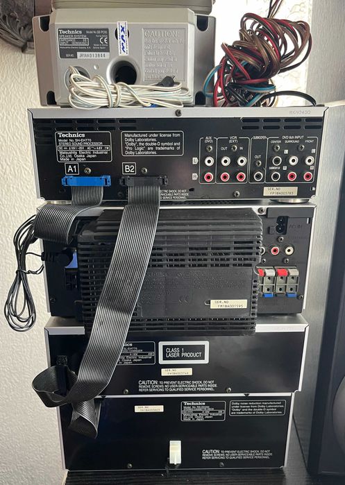 Technics EH770 duża wieża w systemie surround kompletny zestaw
