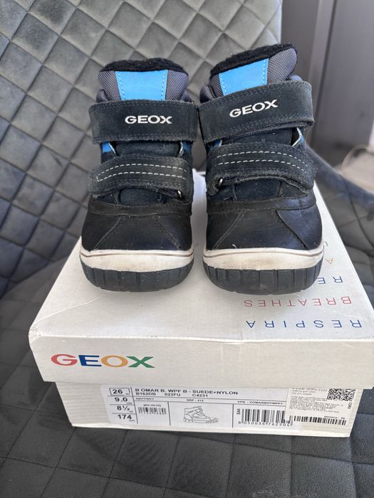 зимові черевики geox 26р.
